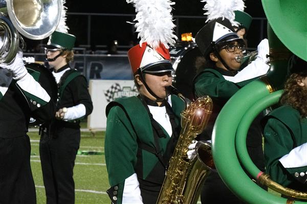 Arundel High School Marching Band Performing
